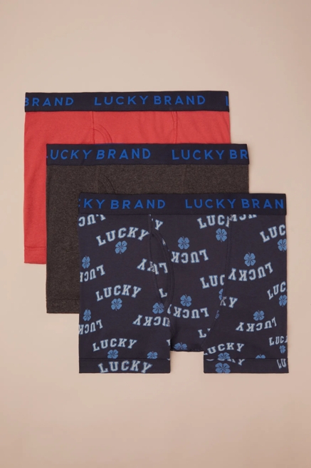 3 PACK COTTON BOXER BRIEFS, image 1