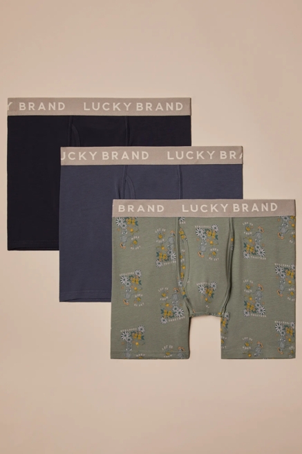 3 PACK STRETCH BOXER BRIEFS, image 1