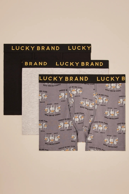 3 PACK STRETCH BOXER BRIEFS, image 1