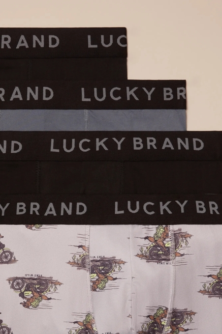 4 PACK ESSENTIAL SOFT BOXER BRIEFS, image 2