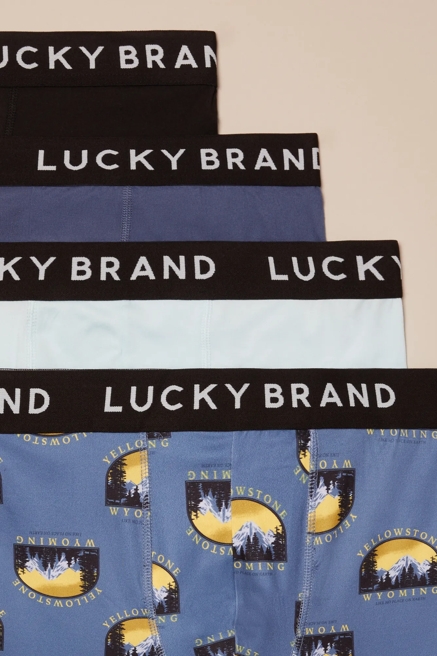 4 PACK ESSENTIAL SOFT BOXER BRIEFS, image 2