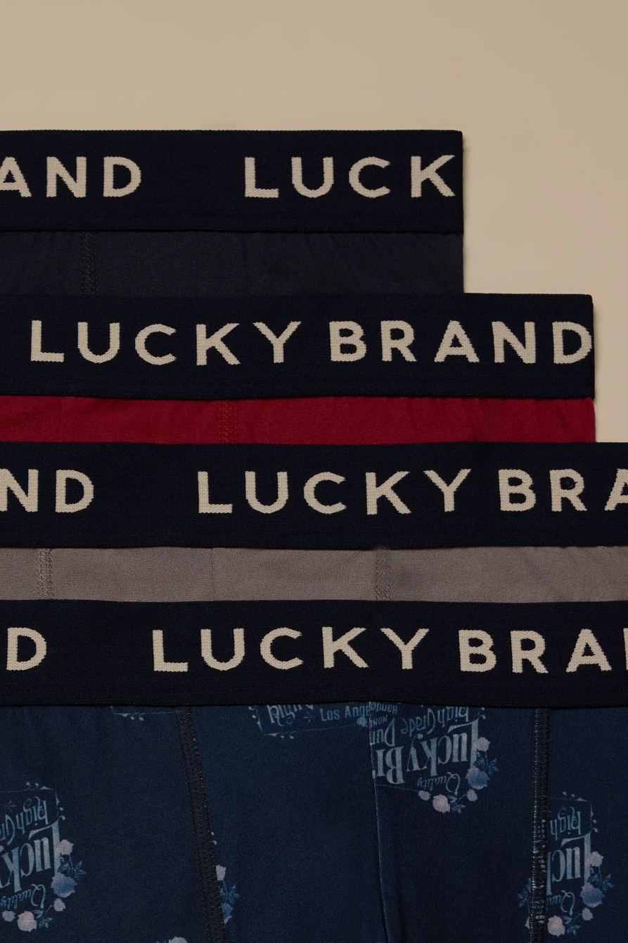 4 PACK ESSENTIAL SOFT BOXER BRIEFS, image 2