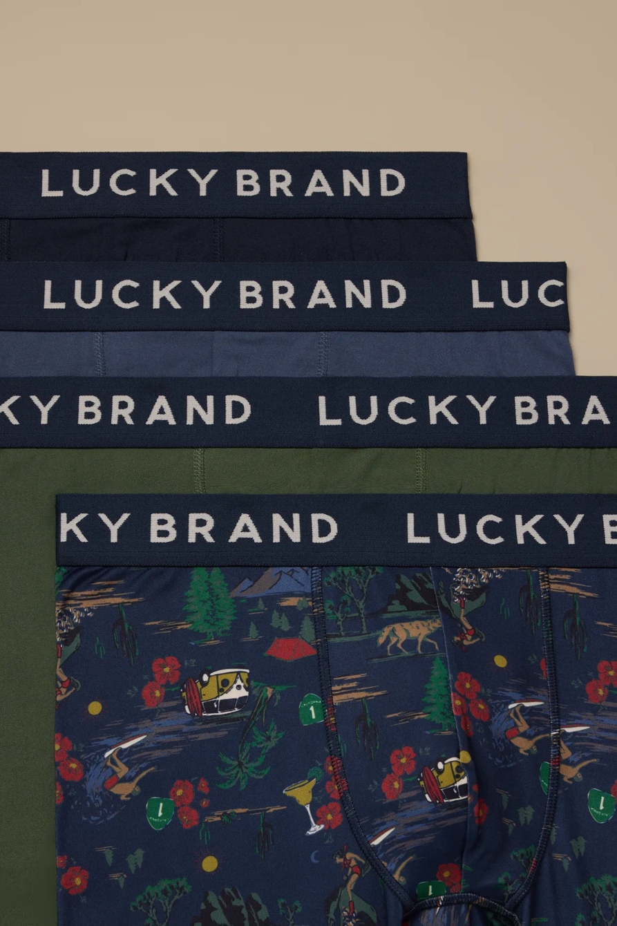 4 PACK SOFT BOXER BRIEFS, image 2