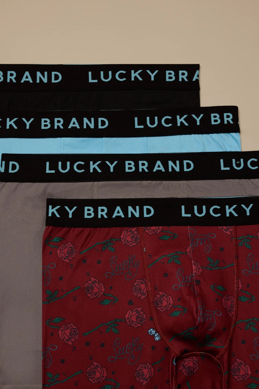 4 PACK ESSENTIAL SOFT BOXER BRIEFS, image 2