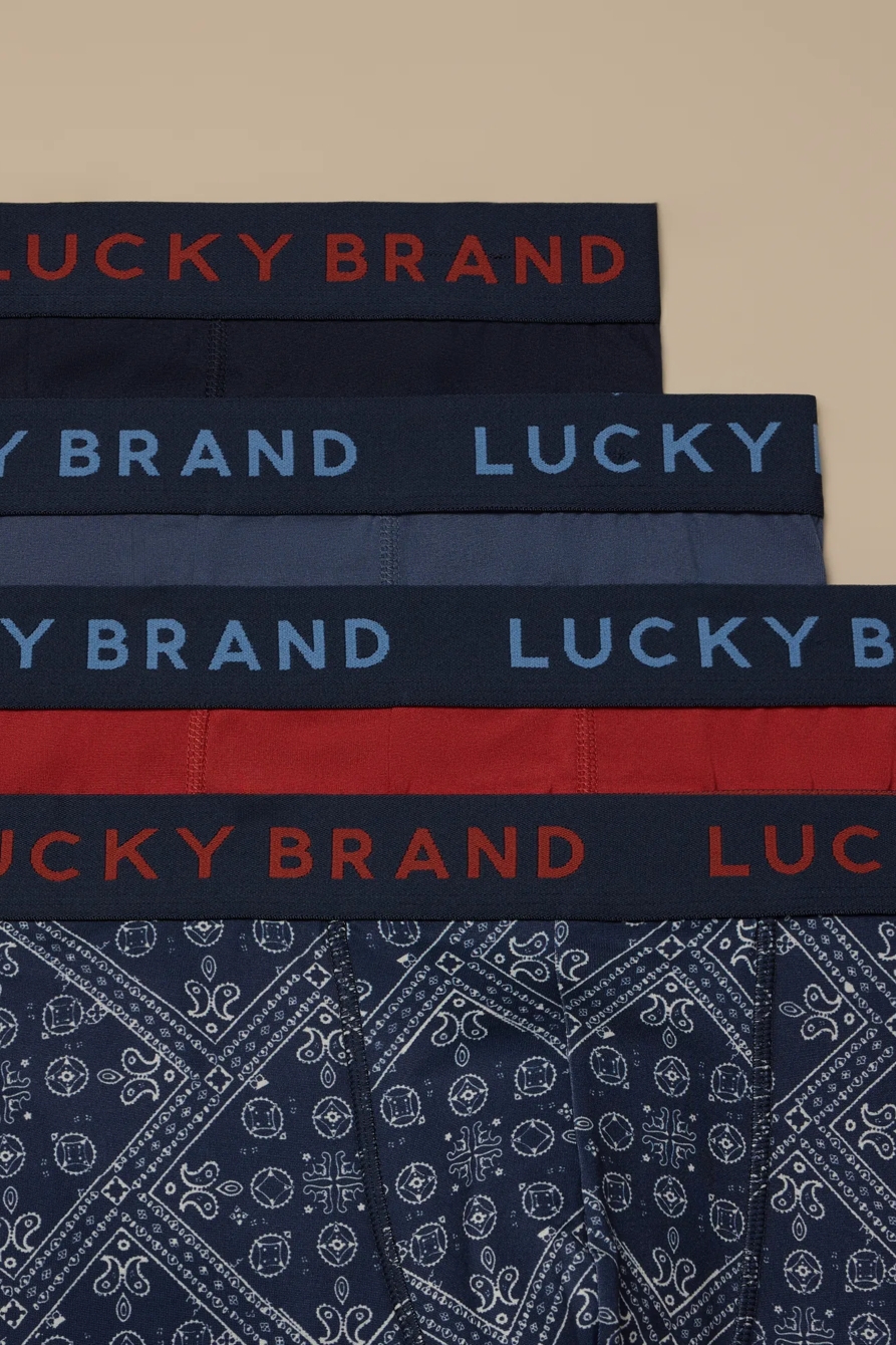 4 PACK ESSENTIAL SOFT BOXER BRIEFS, image 2