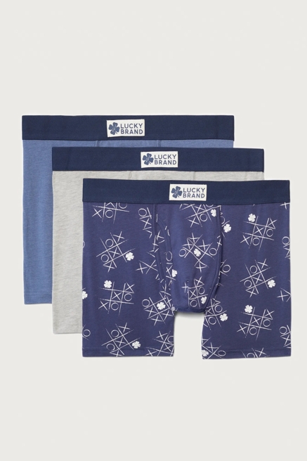 3 PACK STRETCH BOXER BRIEFS, image 1