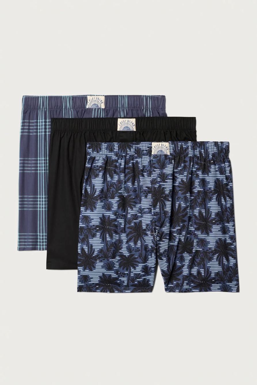 3 PACK WOVEN BOXERS, image 1