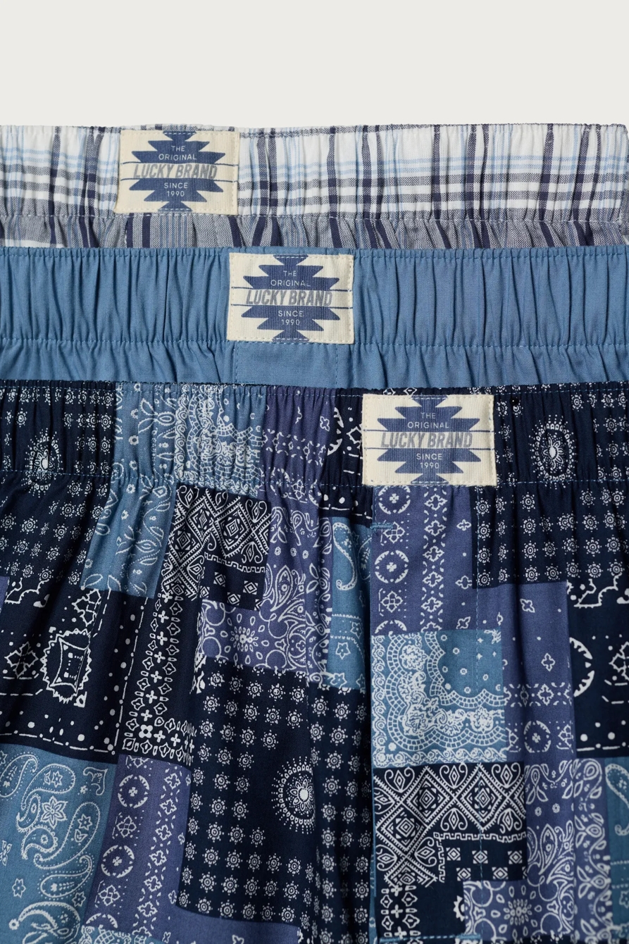 3 PACK WOVEN BOXERS, image 2