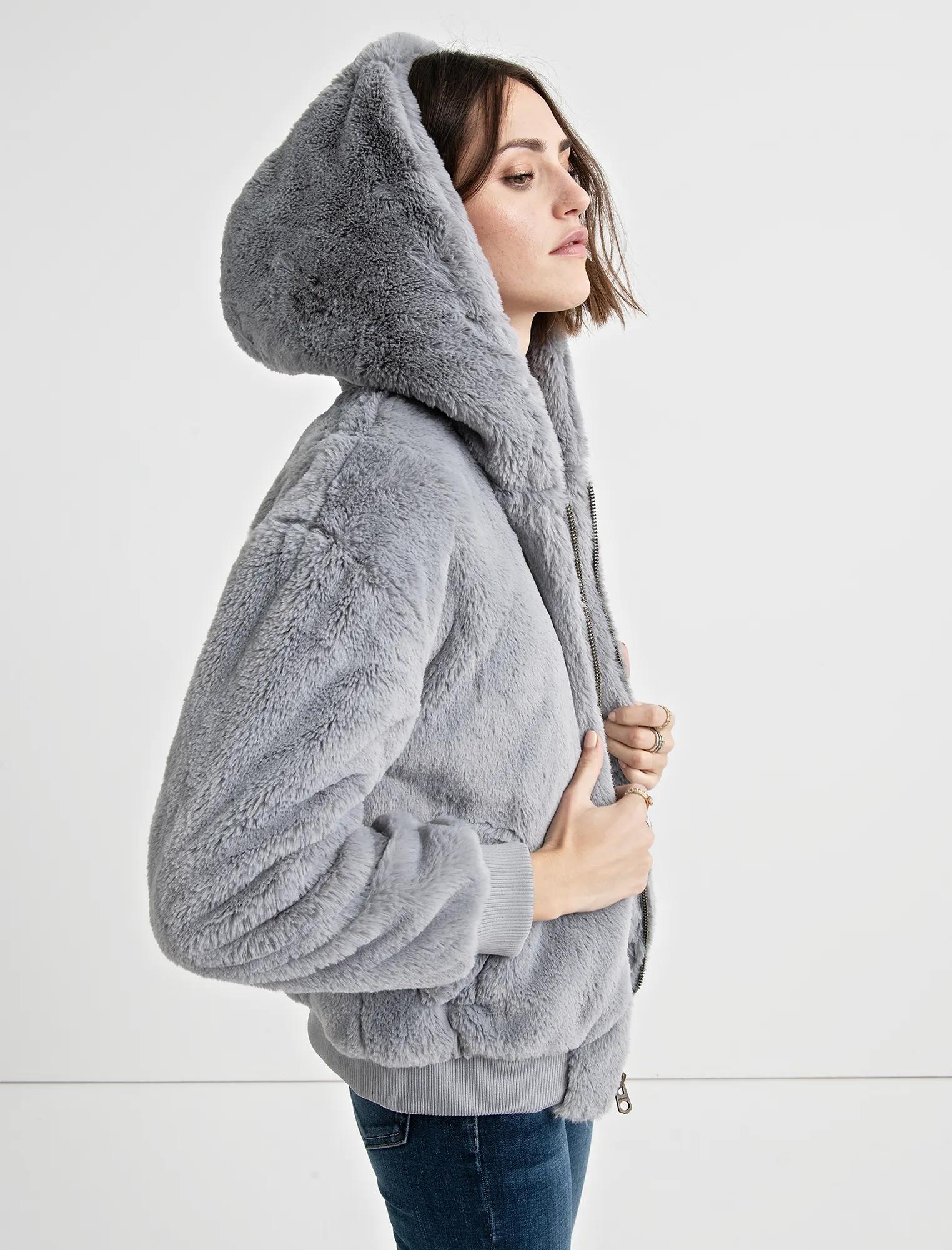 FAUX FUR JACKET, image 2
