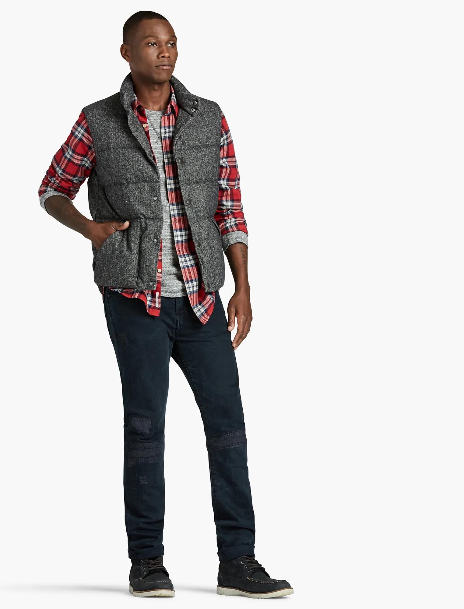 HERRINGBONE SYCAMORE VEST, image 2