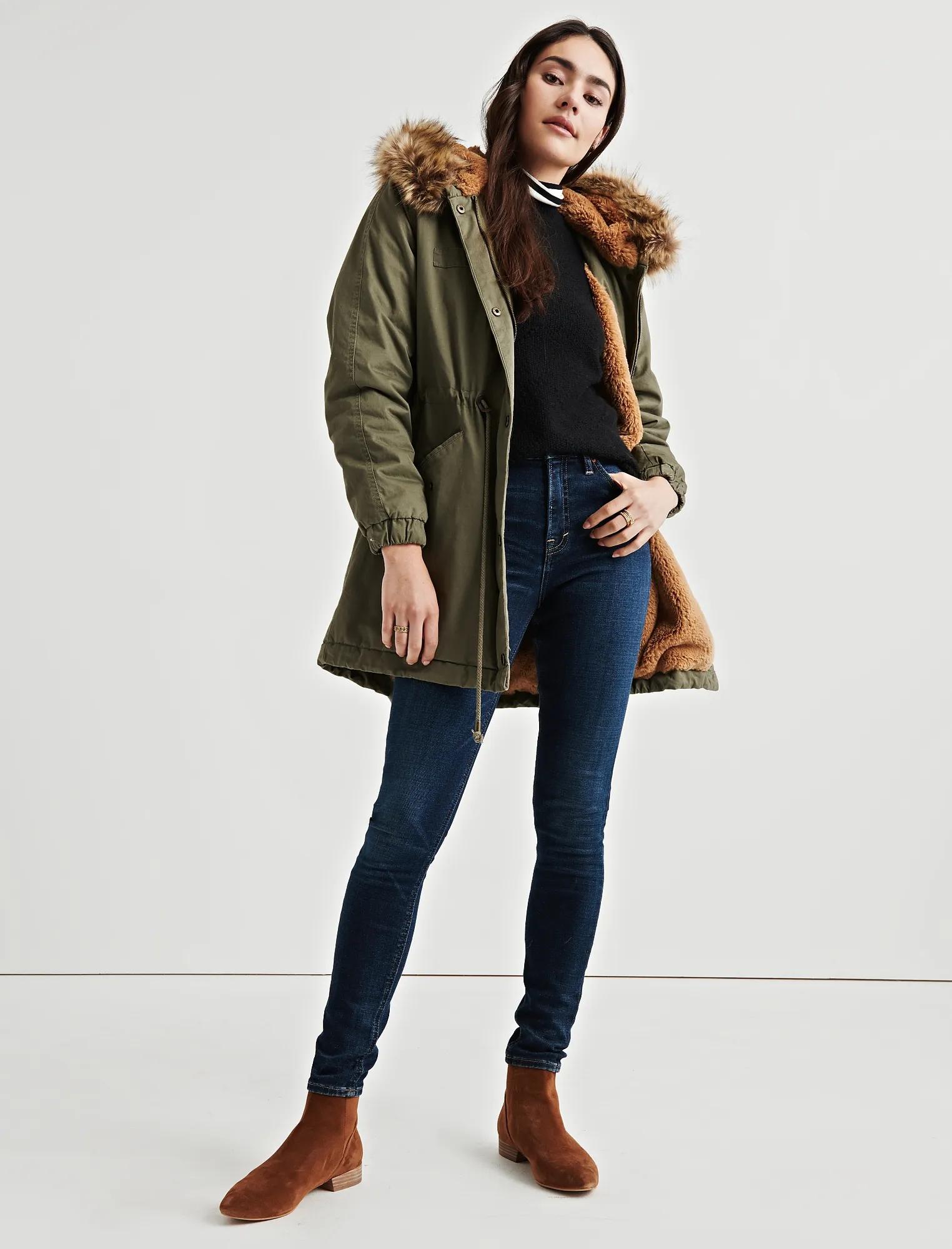 FUR HOODED PARKA, image 2