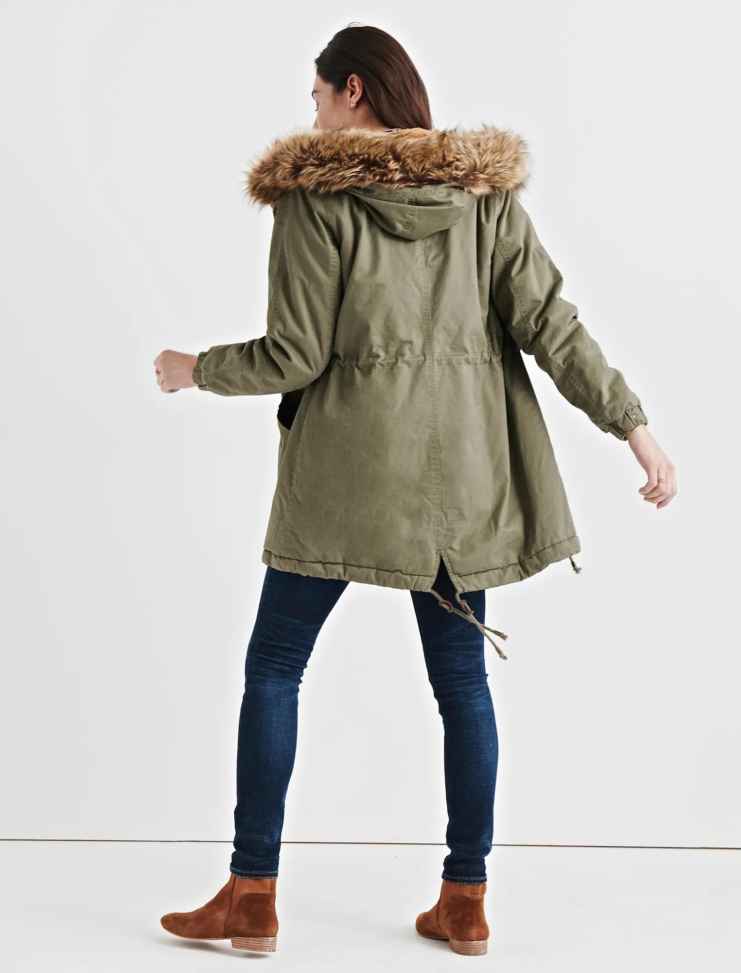 FUR HOODED PARKA, image 3