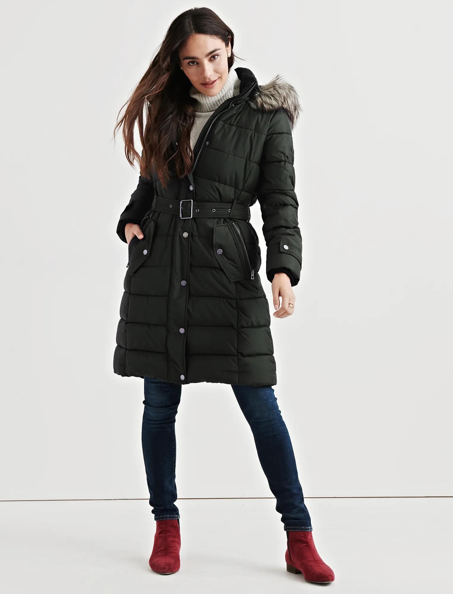 LONG PUFFER COAT, image 2