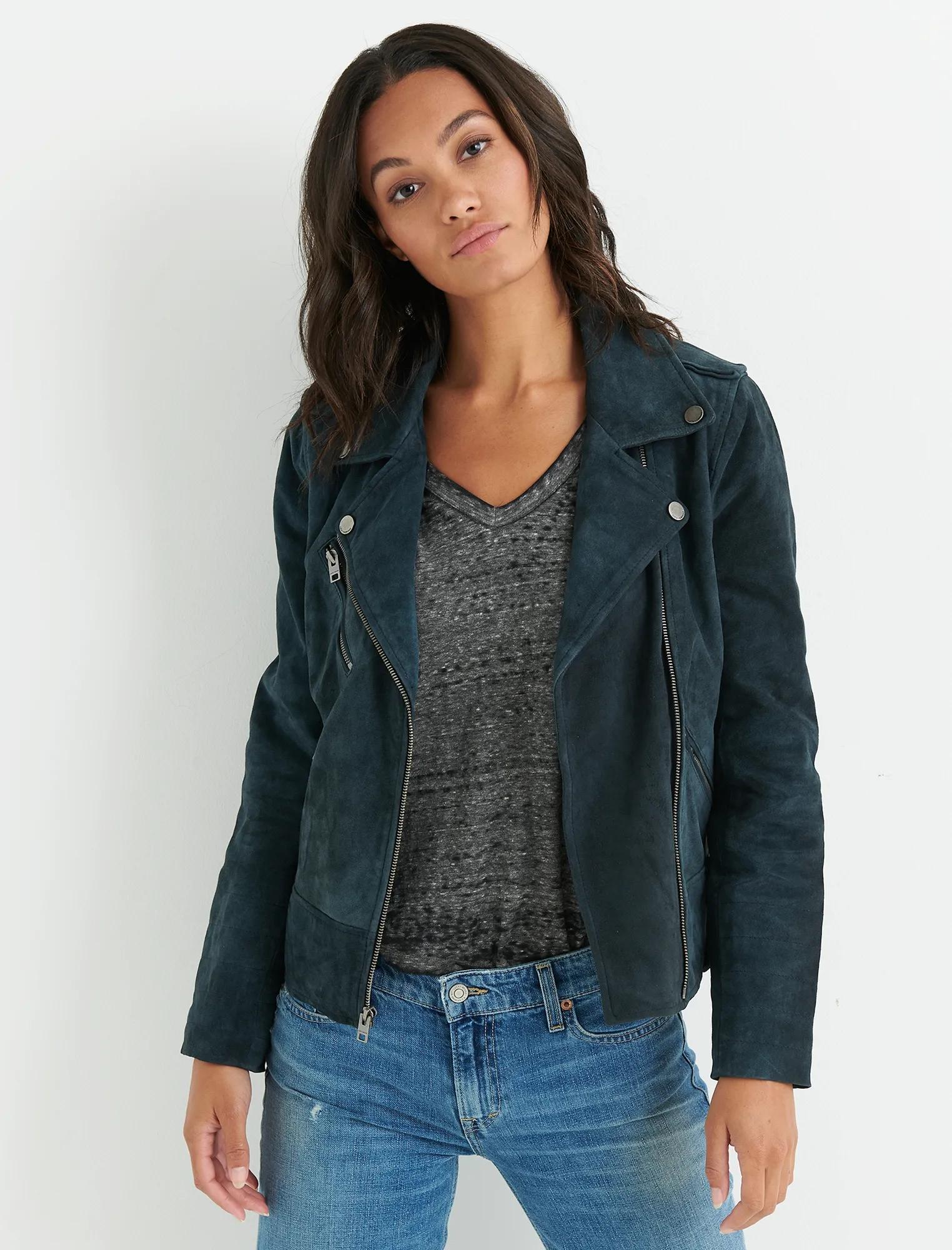 SUEDE MOTO JACKET, image 1
