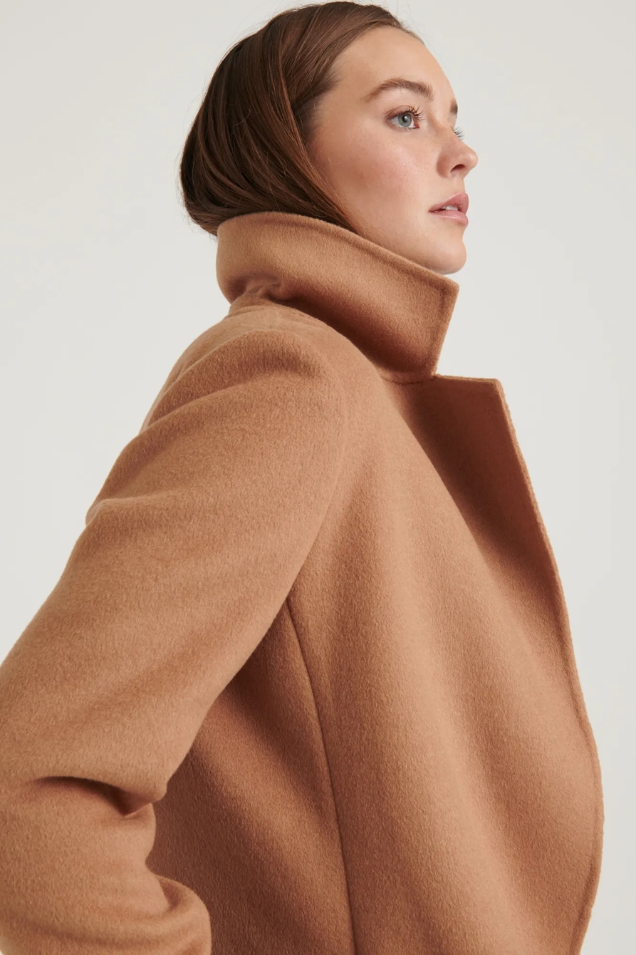 WOOL WRAP COAT, image 5