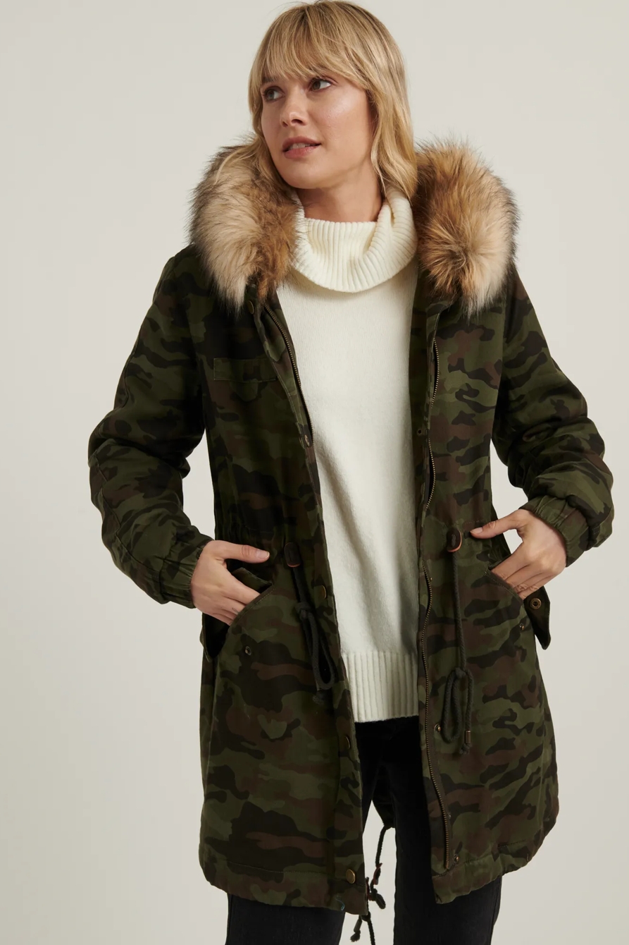 CAMO PARKA | Lucky Brand
