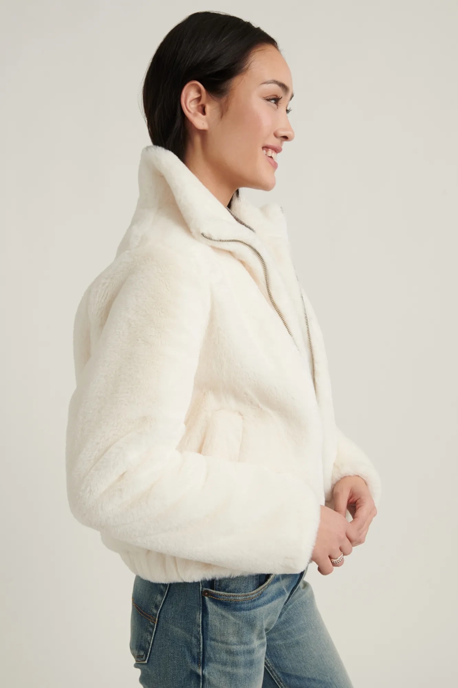 FAUX FUR JACKET, image 3