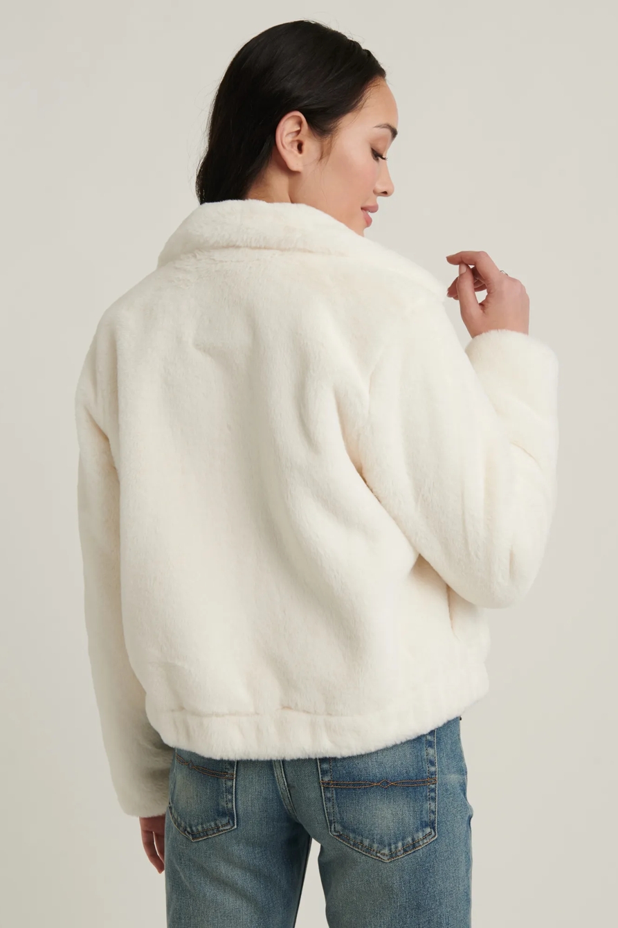 FAUX FUR JACKET, image 4