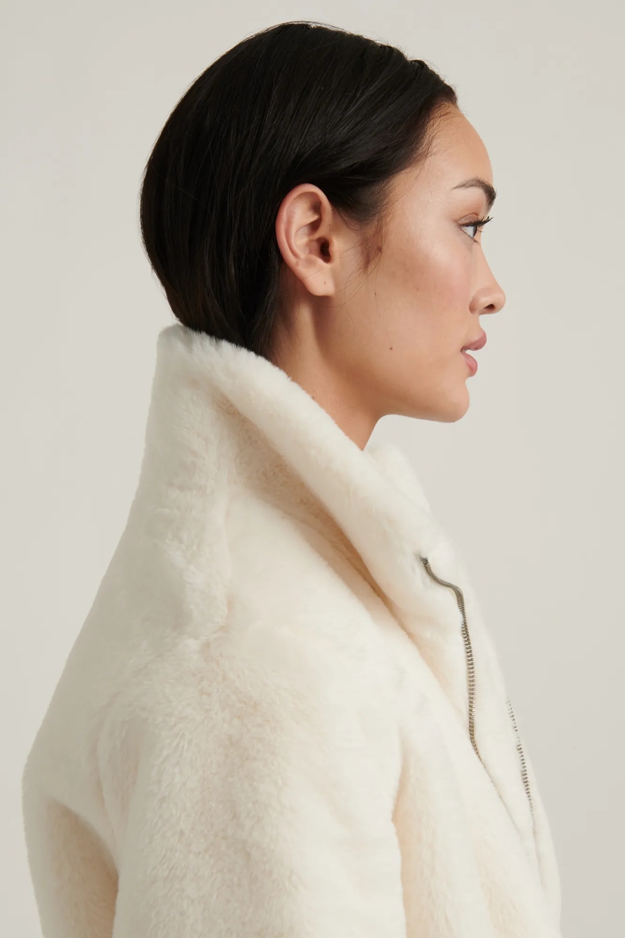 FAUX FUR JACKET, image 5