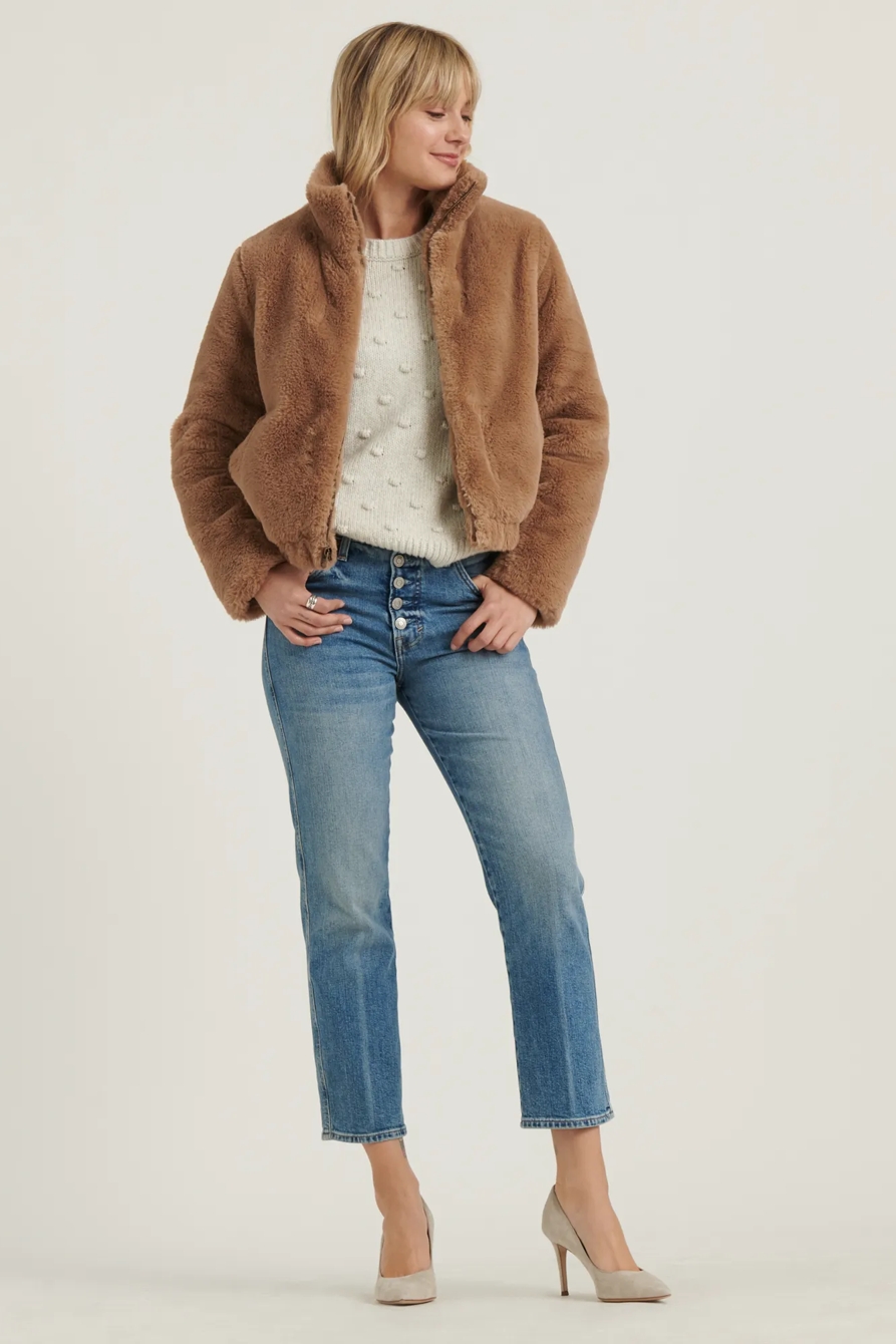 FAUX FUR JACKET, image 2