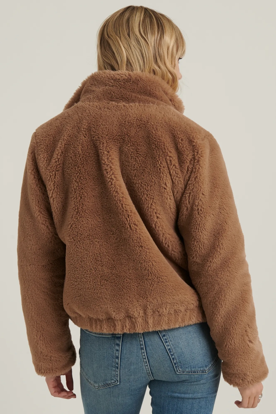 FAUX FUR JACKET, image 4