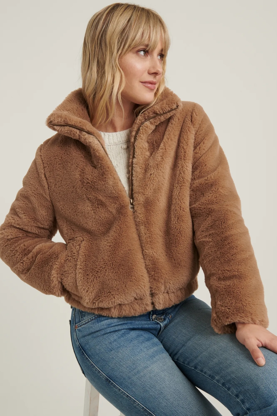 FAUX FUR JACKET, image 5