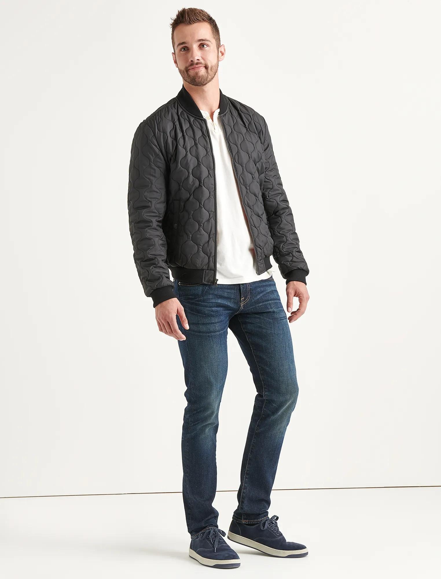 QUILTED BOMBER JACKET, image 2