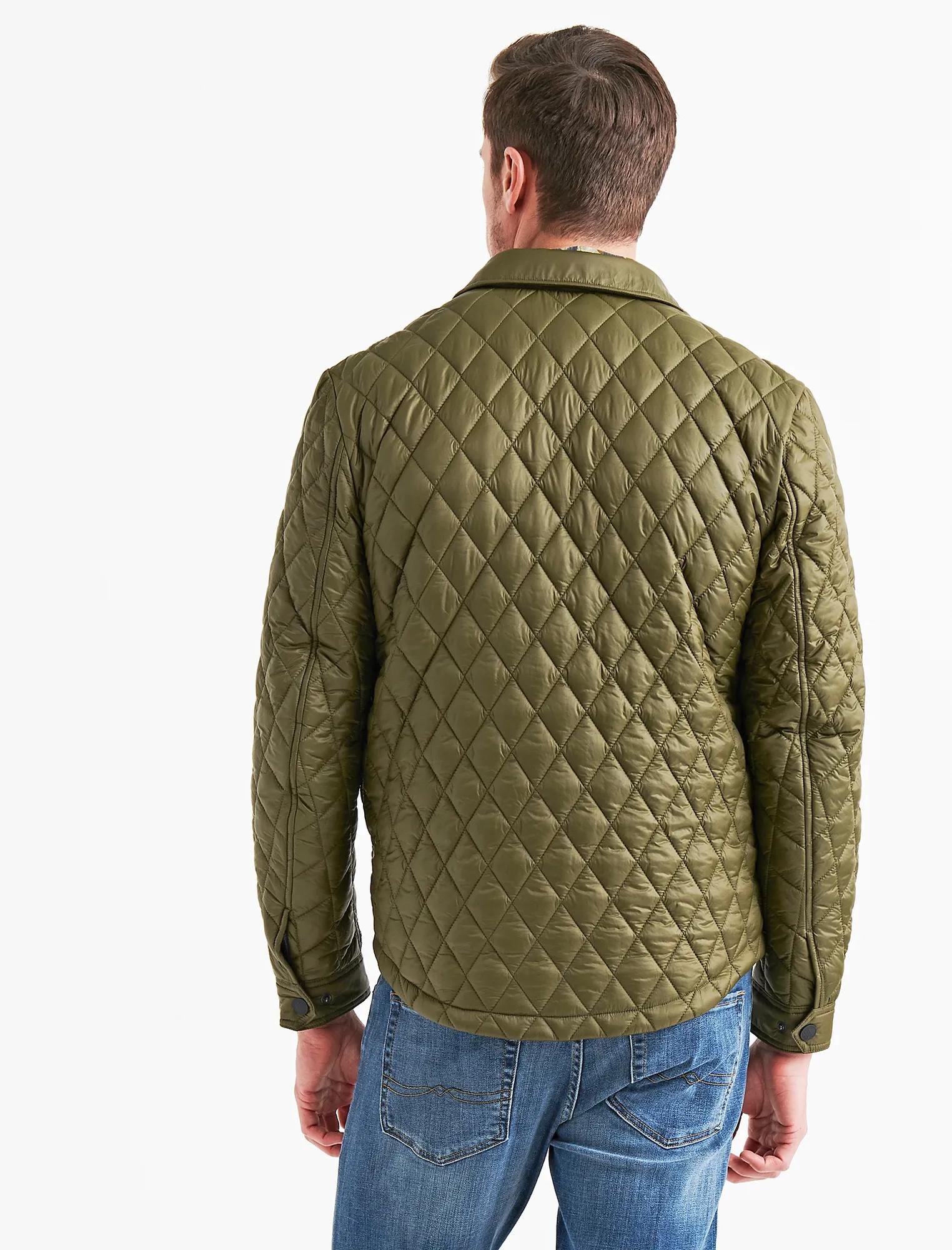 DIAMOND QUILTED SHIRT JACKET, image 3
