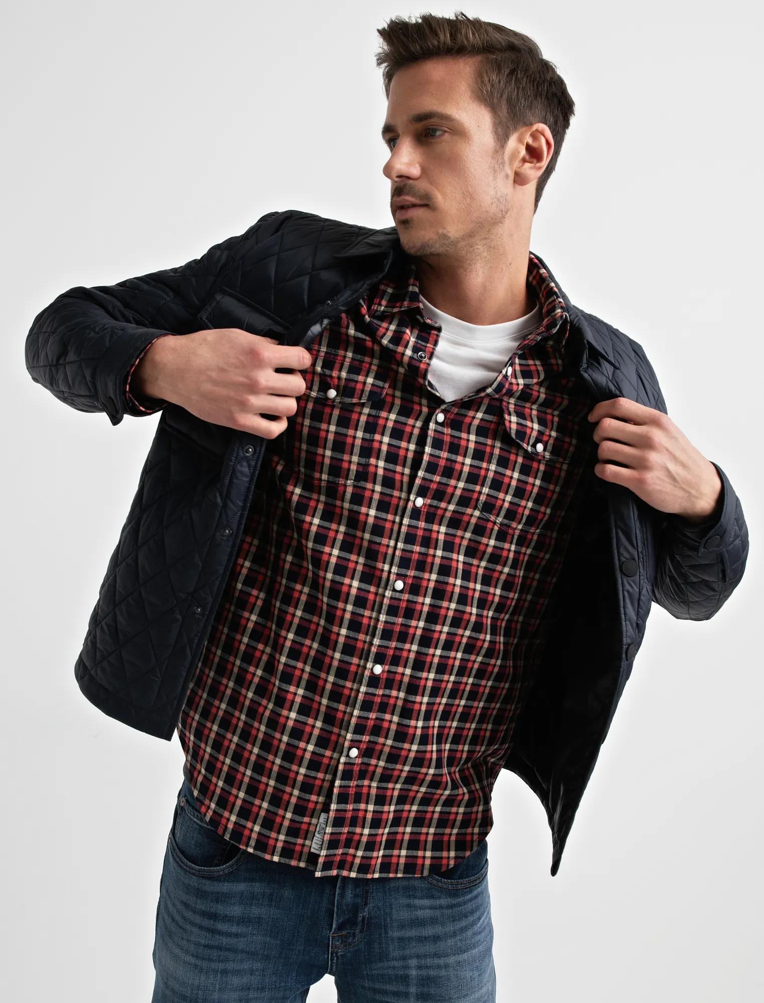 DIAMOND QUILTED SHIRT JACKET | Lucky Brand