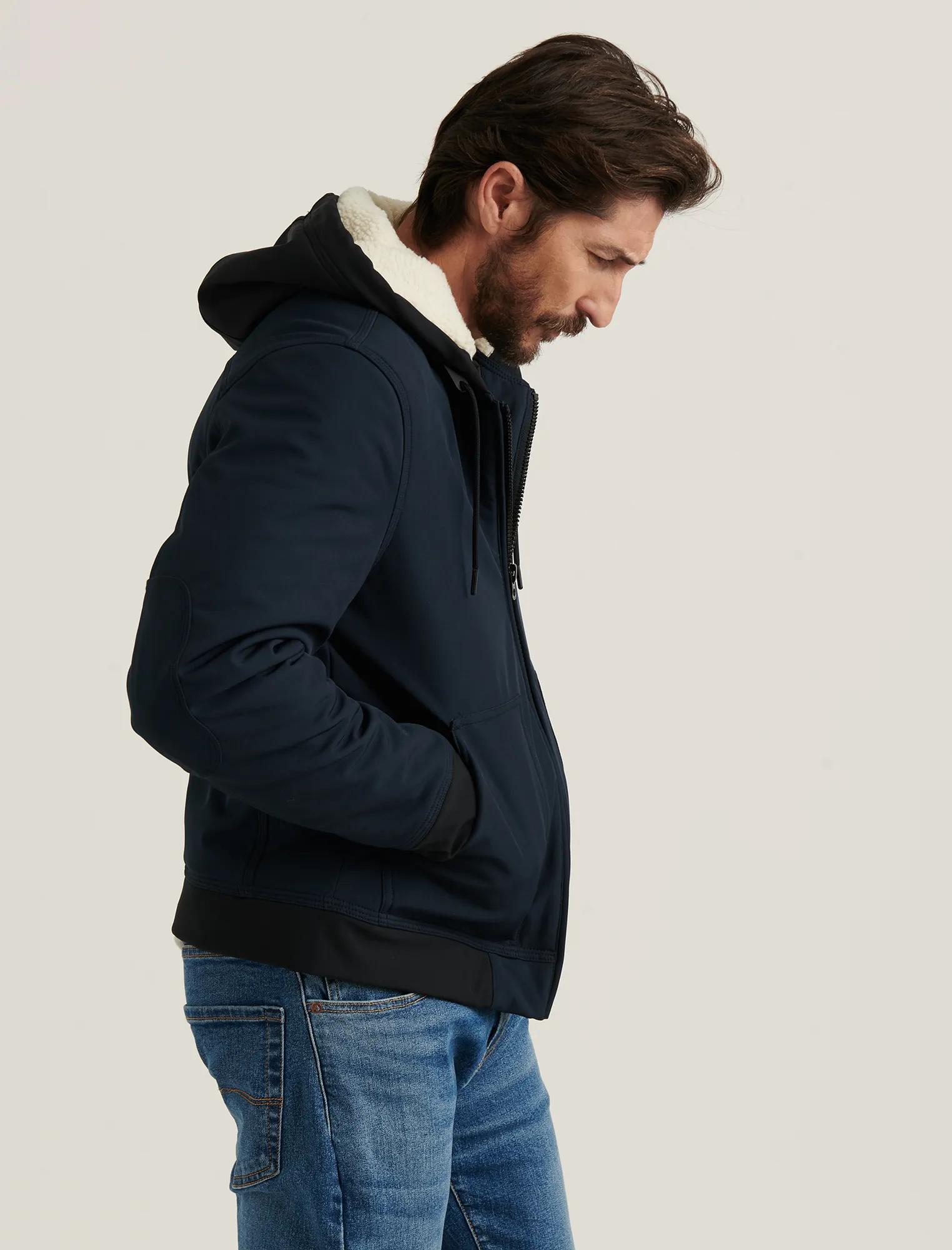 HOODED SHERPA JACKET, image 3