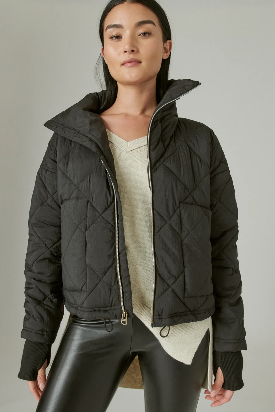 QUILTED PUFFER JACKET, image 1