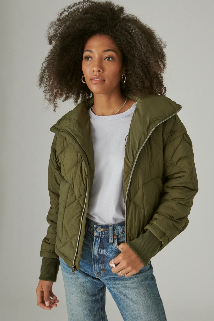 QUILTED PUFFER JACKET, image 3