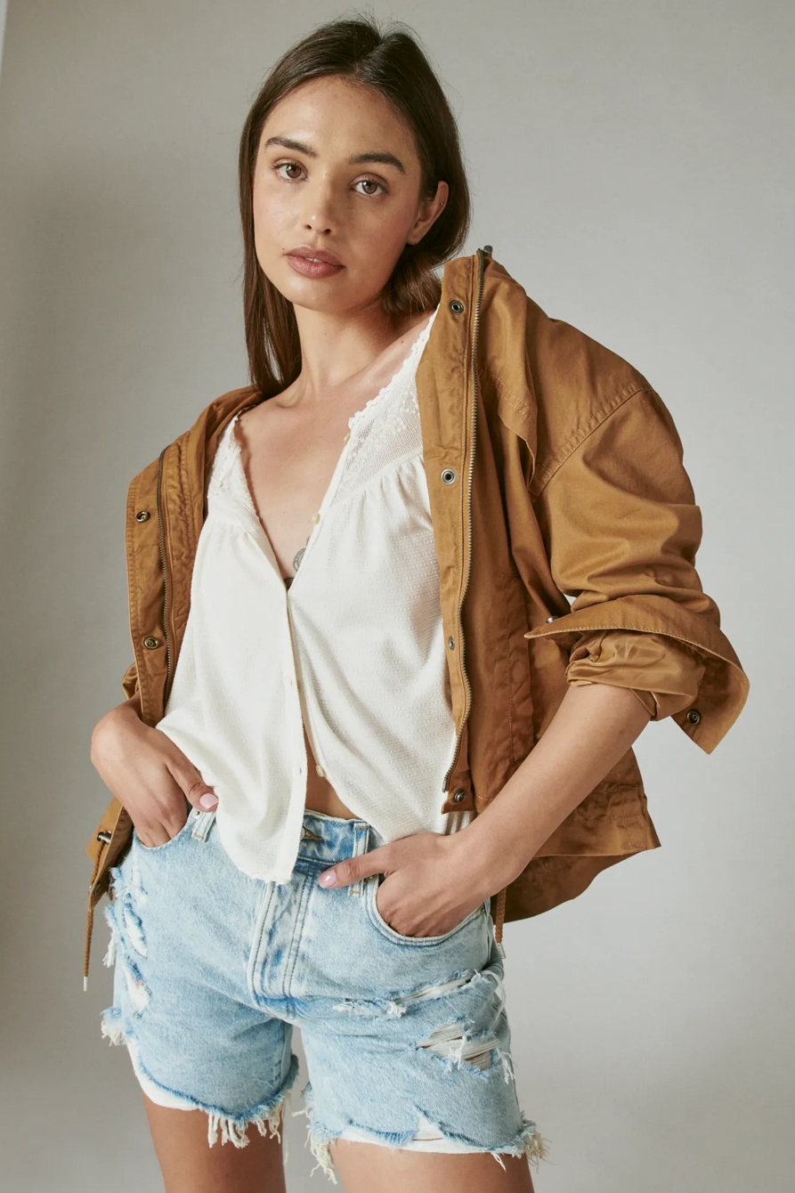 HOODED UTILITY JACKET, image 2