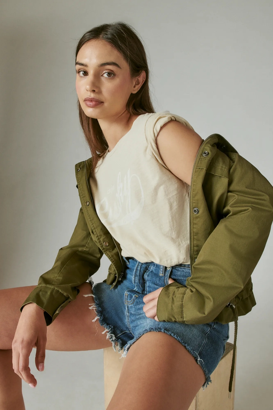 HOODED UTILITY JACKET, image 7