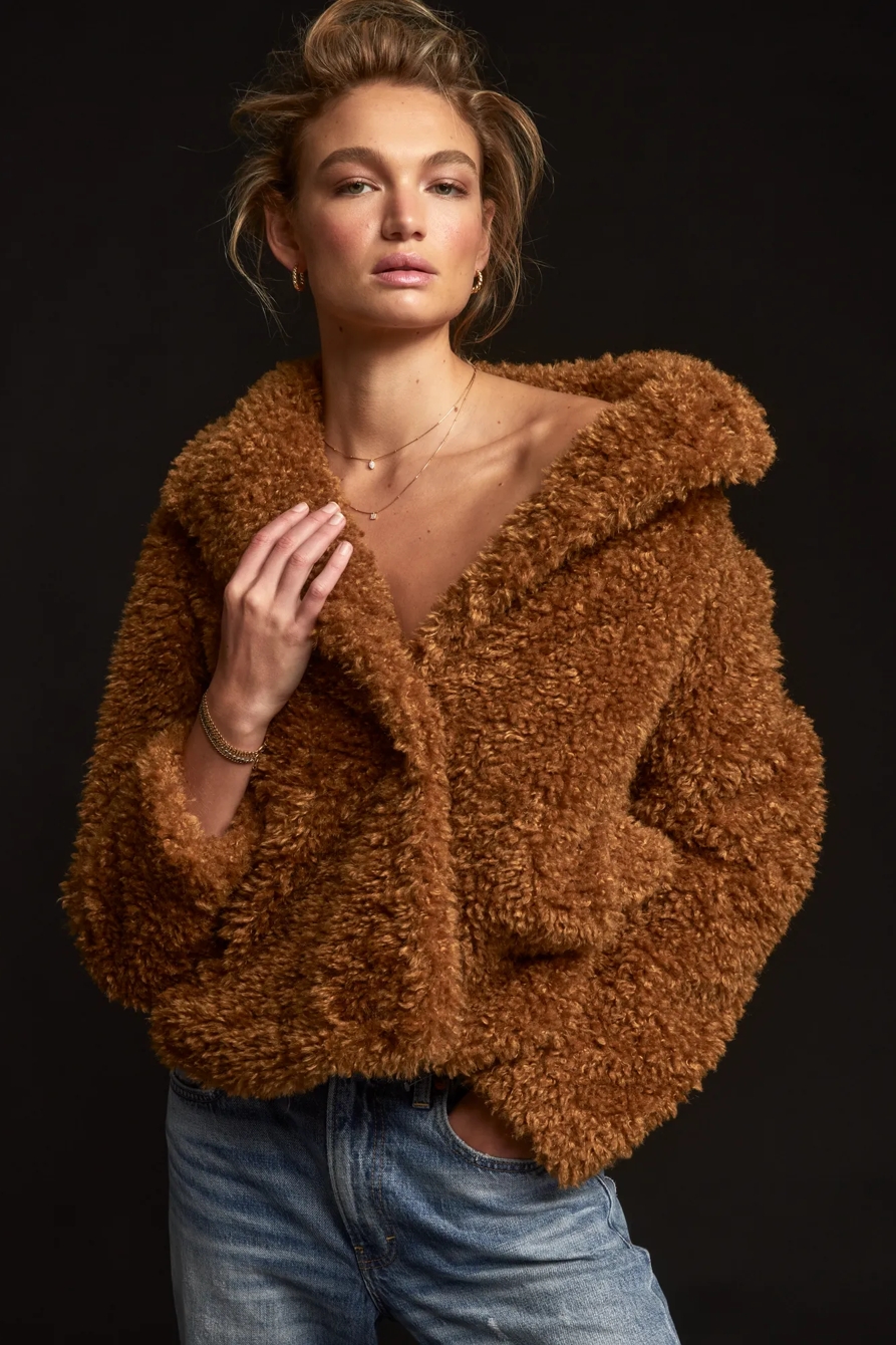 FAUX TEDDY COAT, image 3