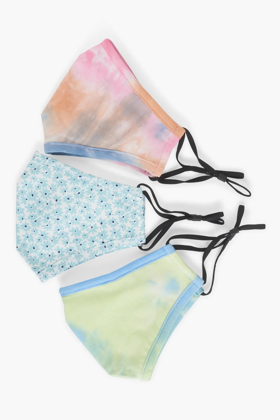 TIE DYE MULTI FACE MASK PACK, image 2