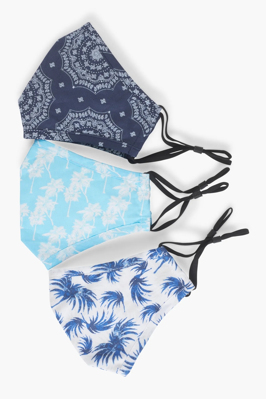SUMMER PRINT FACE MASK PACK, image 2