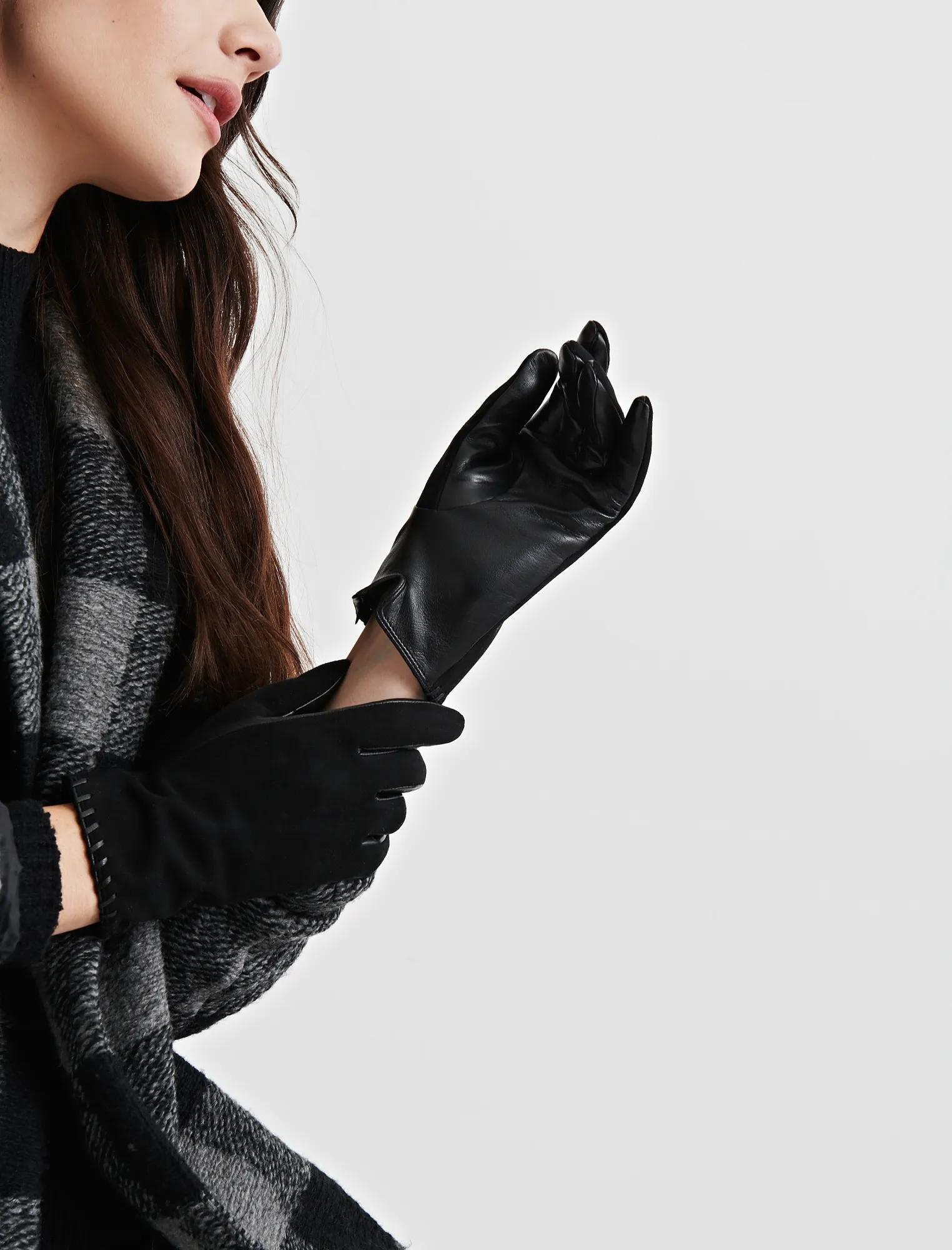 WHIPSTITCH LEATHER GLOVES, image 1