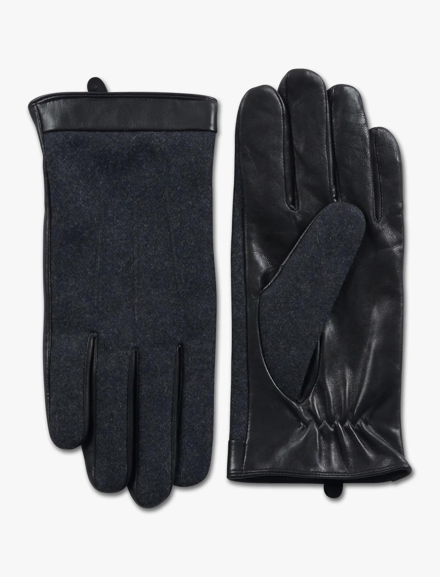 WOOL LEATHER GLOVES, image 2