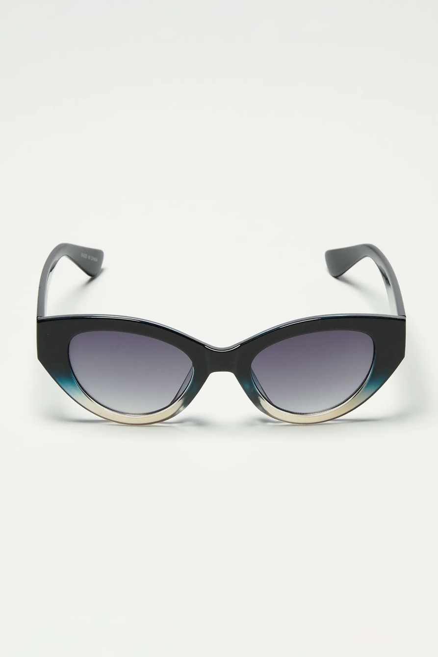 MALIBU OMBRE CATEYE SUNGLASSES, image 2