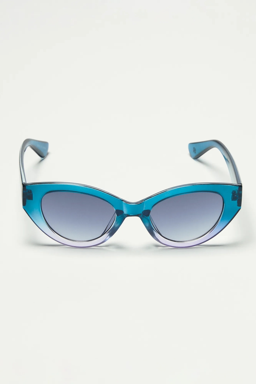 MALIBU OMBRE CATEYE SUNGLASSES, image 2