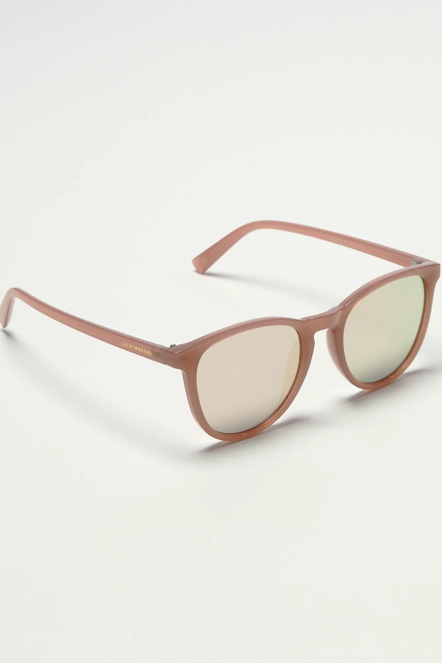RANCHO PINK ROUND SUNGLASSES, image 3