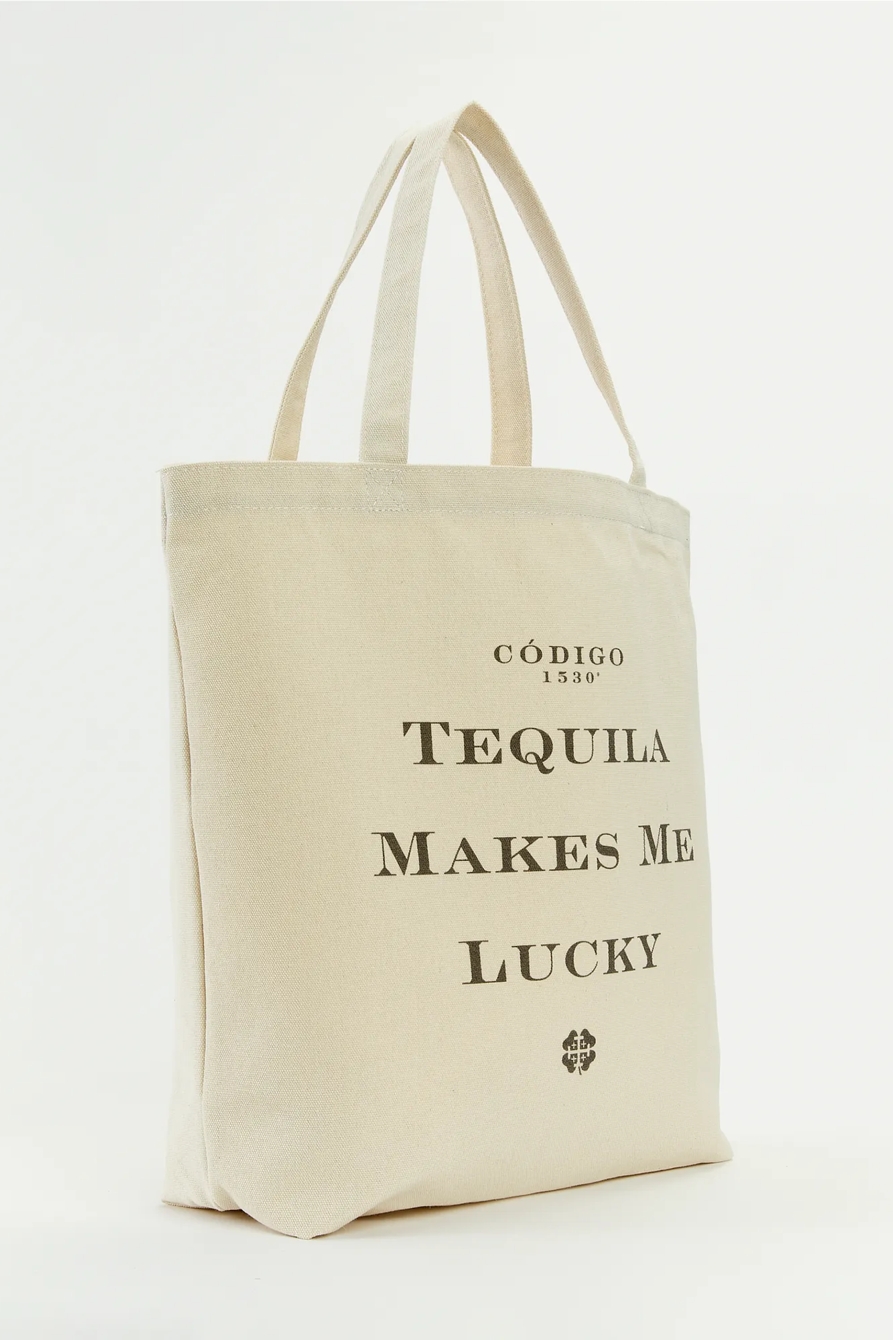 TEQUILA MAKES ME LUCKY TOTE, image 2