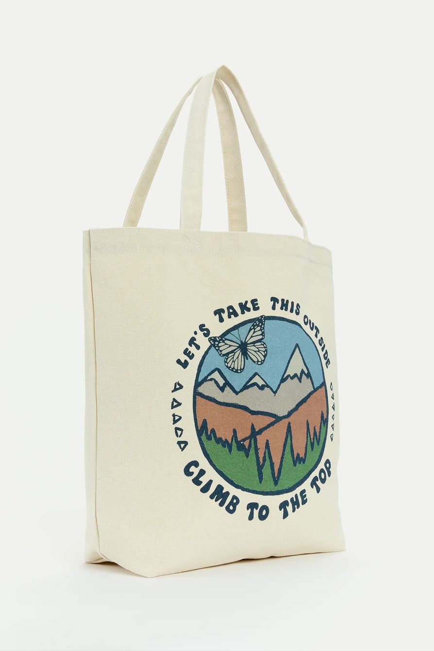 CLIMB TO THE TOP TOTE BAG, image 2