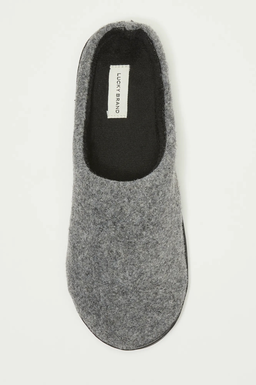 MENS FAUX WOOL CLOG, image 5
