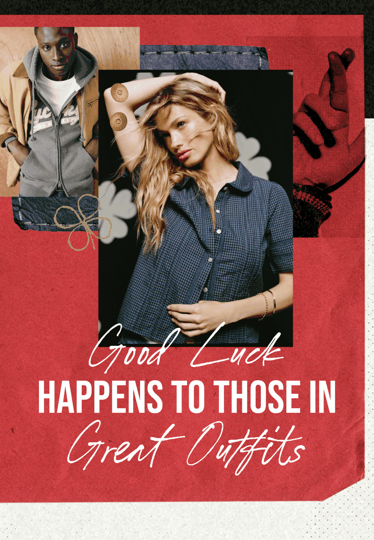 Good Luck, Great Outfits Background