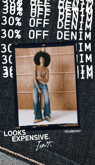 30% Off Denim