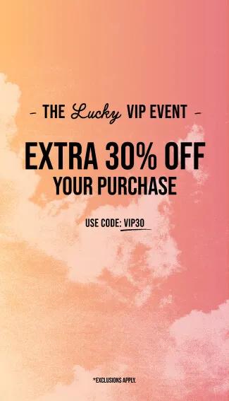 Extra 30% off your order