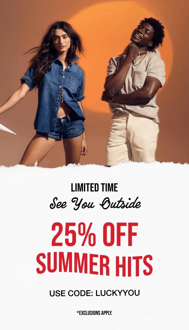 25% Off Summer Hits