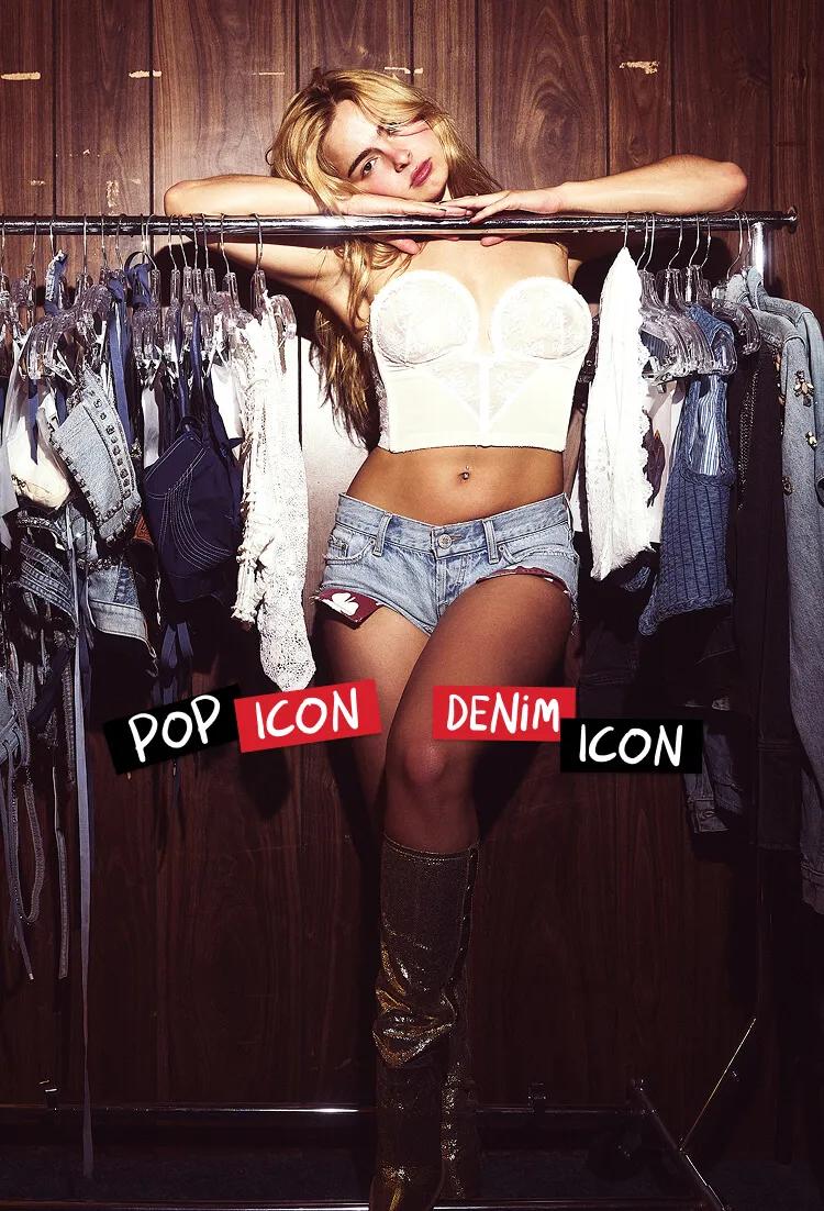 Pop Icon / Denim Icon Addison Background 